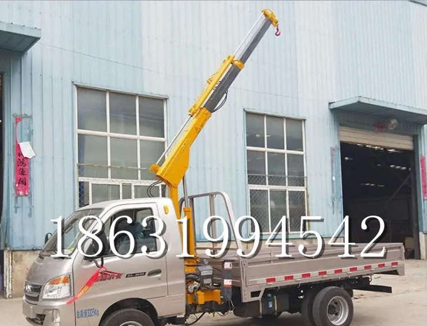 赵县车载吊机赵县伸缩吊油压随车吊全电动液压吊价格车间价格车载吊机